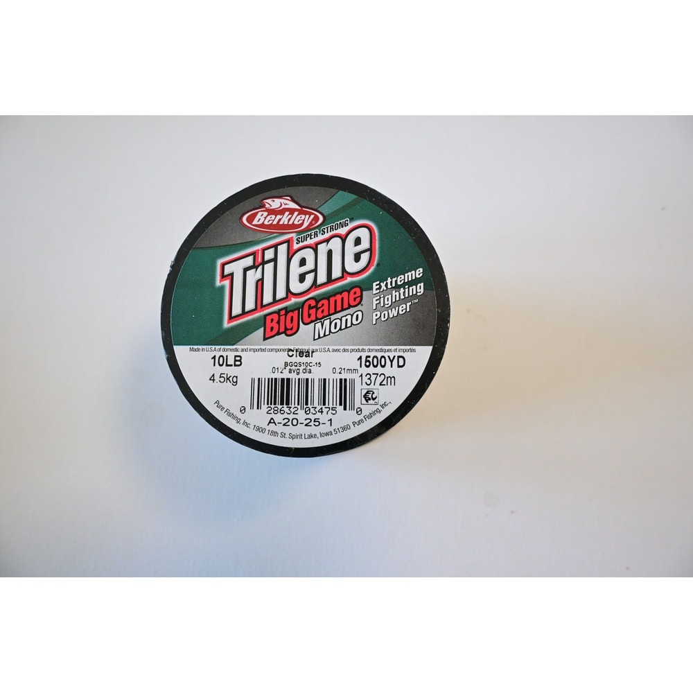 Berkley‎ Trilene Big Game Fishing Line 10LB 1500YD